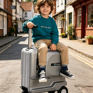 <span class=keywords><strong>Valise</strong></span> Scooter Électrique Parent-Enfant FUTURE JOY Certifiée CE avec Port USB – Bagage <span class=keywords><strong>Cabine</strong></span> Intelligent à Marque Privée - Product Image 1