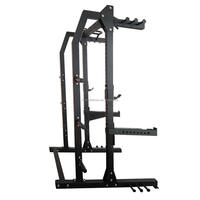Cage de gymnastique multifonctionnelle de qualité commerciale, Direct d'usine, Fitness, Power Cage Pro, demi-Rack