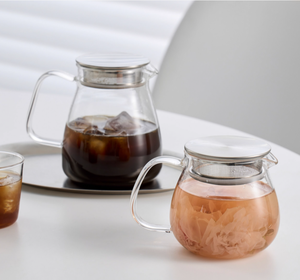 450ml Glass Teapot Kettle with Stainless Steel Filter Lid Stovetop Safe Glass <strong>Tea</strong> <strong>Maker</strong> for Loose Leaf <strong>Tea</strong> - Product Image 5
