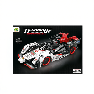 Kit de Construcción de Coche de Carreras de Plástico, 486 Piezas, para Niños de 6 Años en Adelante - Product Image 2