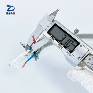 Câble de données USB 2.0 2725 24+28 AWG 4 conducteurs, paires torsadées, fils <span class=keywords><strong>électrique</strong></span>s gainés TPE, diamètre extérieur 4,0 <span class=keywords><strong>mm</strong></span>, câble blindé avec <span class=keywords><strong>gaine</strong></span> en feuille d'aluminium - Product Image 5