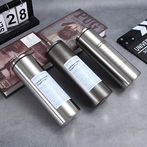 Custom 600ML <b>Double</b> <b>Wall</b> Insulated Travel Milk Coffee Cup Car Portable Outdoor Straight Tumbler Mug Sports Thermal Bottle - Product Image 3