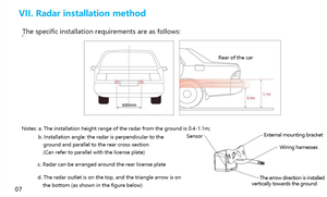 Radar de microondas de 77GHz, sistema de detección de punto ciego <span class=keywords><strong>Bsm</strong></span>, Monitor BSD automotriz para estacionamiento y advertencia Anticolisión de carril - Product Image 5