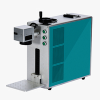 Gravure en profondeur de codes à barres en alumine, pièces de véhicule Scalpel médical, marqueur laser à fibre de Raycus rotatif personnalisé