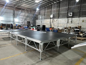 Scène Modulaire Portable New <span class=keywords><strong>Force</strong></span> Event avec Finition Anti-Rayures en Aluminium pour Expositions de Luxe - Product Image 3