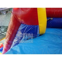 FAN BOUNCE Toboggan gonflable sportif en PVC de 18 pieds - Portable, usage commercial, Tsunami Screamer