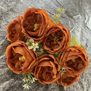 Centro de Mesa de <span class=keywords><strong>Rosas</strong></span> Artificiales Hechas a Mano OBM OEM ODM para <span class=keywords><strong>Comprar</strong></span> al por Mayor, Decoración de Bodas, Hoteles, Fiestas y Fotografía - Product Image 5
