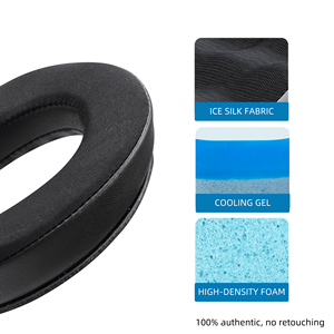 Coussinets de remplacement en gel de refroidissement Coussins pour WH-1000XM2 <span class=keywords><strong>Sony</strong></span> et écouteurs MDR-<span class=keywords><strong>1000X</strong></span> Confort accru et épaisseur supplémentaire - Product Image 3