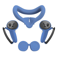 Nouvel arrivage Accessoires VR Kit de housse en silicone pour Meta Quest 3 housse de casque housse de visage contrôleur étui de protection pour Quest 3