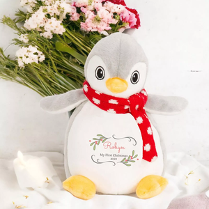 Personalised <strong>Elephant</strong> <strong>Gift</strong> Personalised Plush Animals Soft Toy Christening Baby <strong>Gift</strong> With Logo - Product Image 2