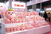 Peluche personnalisée, adorable poupée en peluche en forme de fraise, cadeau pour filles, poupée en peluche personnalisée