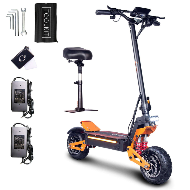 Modern Foldable X5 Electric Scooter Body Adult Scooter Electric 60V38Ah Electric Scooter With Seat