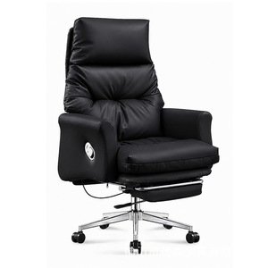 Executive <b>Chair</b> Luxury Office <b>Chair</b> Reclining Ergonomic Swivel With Footrest For Home And Office Use - Product Image 1