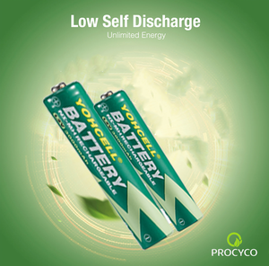 Yohcell 1100mAh 3A AAA 1.2V có thể sạc lại pin lâu dài Ni-MH cho đèn pin & Điện Tử tiêu dùng - Product Image 3