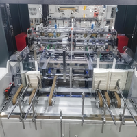 Nouvelle machine automatique de fabrication professionnelle de boîtes de hamburgers de restauration rapide pour boîtes de repas