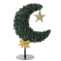 Arbre de décoration de l'Aïd, décoration islamique de l'Aïd Moubarak, arbre de l'Aïd de 120 cm de haut, lune