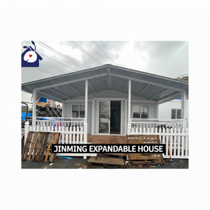 บ้านตู้คอนเทนเนอร์สำเร็จรูปเคลื่อนย้ายได้แบบขยายได้แบบพกพาโครงสร้างเหล็ก - Product Image 1