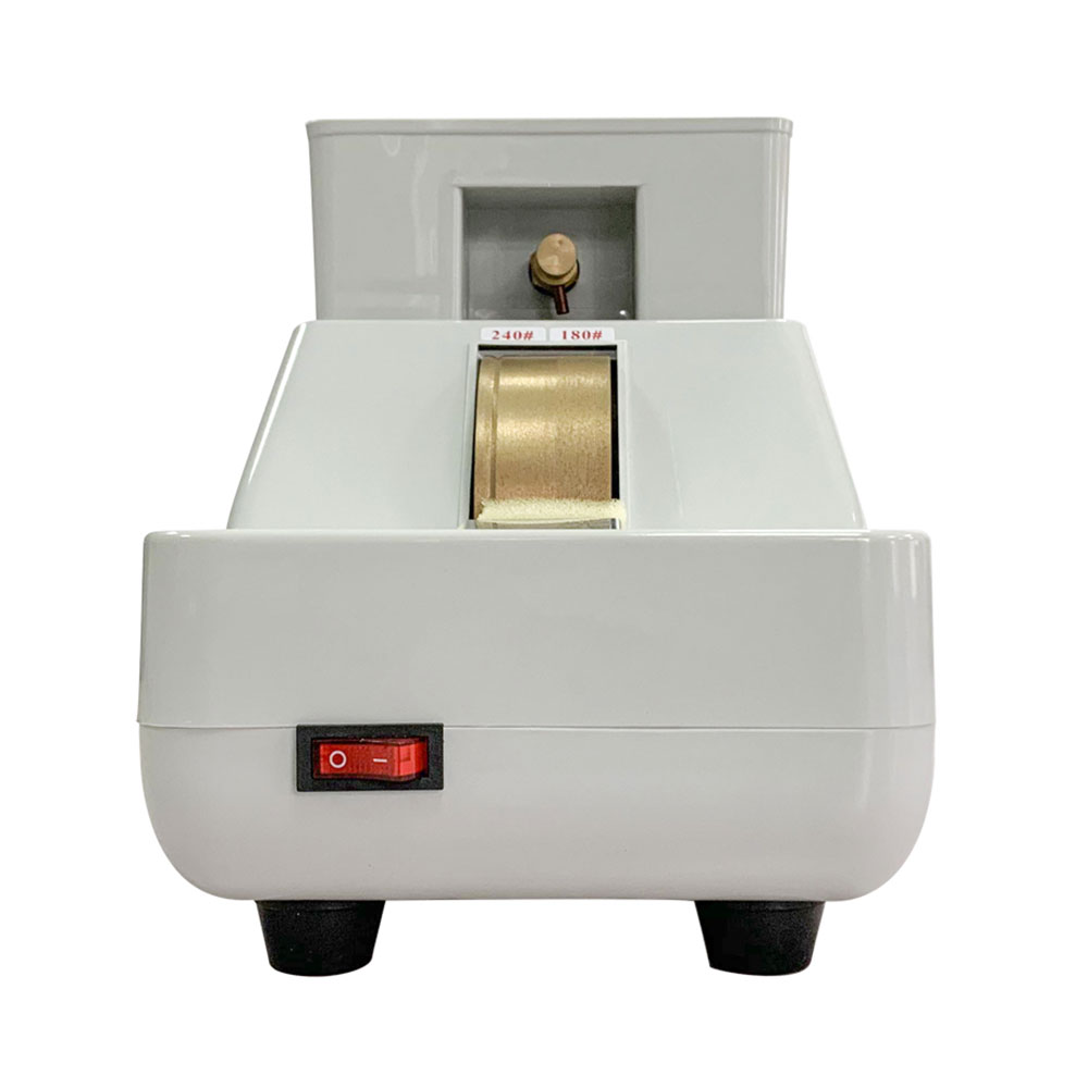 Meuleuse Manuelle Pour Optique - Meule Diamant #180 Et #280, Réservoir D'eau, 80W | Pour Lentilles Résine, Verre, PC