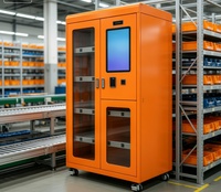 Système de gestion d'inventaire automatisé, armoire intelligente avec contrôle des outils, accès biométrique et pesage pour entrepôt