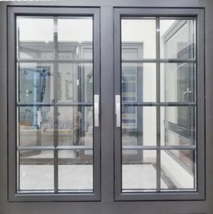 Ventana Abatible y Oscilobatiente de Aluminio Personalizada de Alta Calidad, Ventana de Doble Vidrio Templado para Viviendas Residenciales - Product Image 2