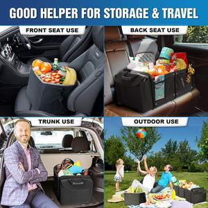 Organizador de <span class=keywords><strong>Maletero</strong></span> Personalizado para SUV de Lujo, Multiusos y Resistente, con Bolsa Refrigerante y Material Oxford - Product Image 6