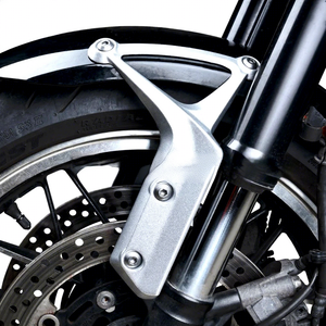 Soporte de Guardabarros Delantero Modificado para Motocicleta Kawasaki Z900RS 2018-2025, Decoración de Guardabarros Delantero de Aleación de Aluminio - Product Image 4