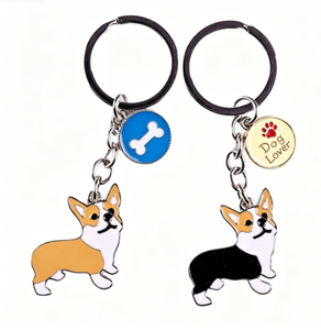 Llavero Corgi Personalizable Directo de Fábrica en Oferta, Llavero de Perro Personalizado para Amantes de Mascotas, Logotipo/Diseño Personalizado Disponible - Product Image 1