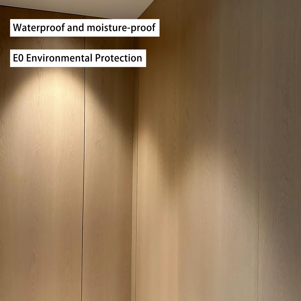 Wood Grain Series Modern wall panels PVC Wall Panel waterproof For ...