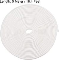 Manchons de protection pour câbles ferroviaires en fibre de verre tressée, enduits de silicone, résistants aux hautes températures, avec diamètre intérieur de 10 mm/25 mm/16 mm