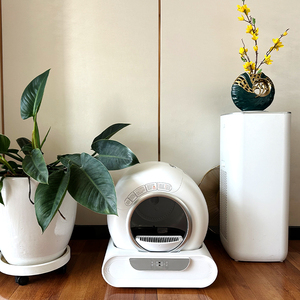 T-S tự động tự làm sạch tuya ứng dụng điều khiển từ xa để sử dụng kèm theo mèo nhà vệ sinh yên tĩnh mèo giống như tự động Mèo Hộp xả rác - Product Image 4