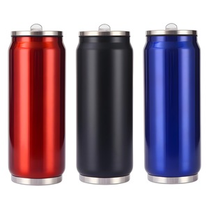 Vaso de vacío <span class=keywords><strong>Joggo</strong></span> de acero inoxidable de 500ml, diseño clásico, portátil para la escuela, uso al aire libre, vaso resistente al frío - Product Image 1