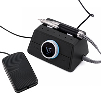 Machine à ongles professionnelle sans fil 45000 tr/min, lime à ongles électrique portable haute vitesse pour manucure et pédicure