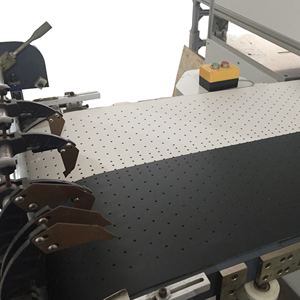 Delik yağa dayanıklı sanayi kemeri ile sıcak satış siyah ve beyaz <span class=keywords><strong>PVC</strong></span> konveyör bant - Product Image 6