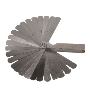 Jeu de jauges à épaisseur métriques <span class=keywords><strong>Stanley</strong></span> de 13 pièces, 20 pièces, jauges à filetage de 52 pièces, modèles 36-161-23 36-162-23, acier à ressort flexible, surface - Product Image 5