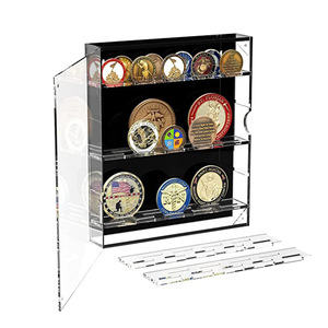 Vente en gros 5 couches clair défi porte-monnaie acrylique vitrine avec étagères amovibles - Product Image 4