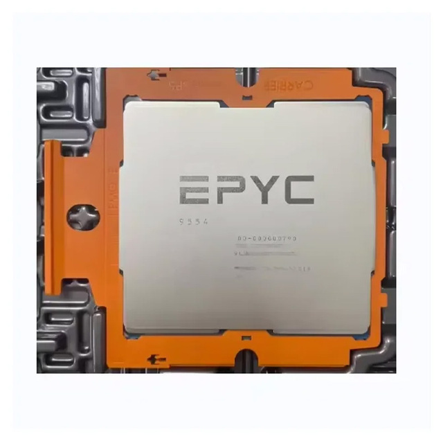 New Ai Cpu Processor Epyc 9004 9554 3.1GHz 5nm Sp5 64Core 256MB for Server Processor Gaming