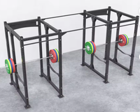 Cage de musculation multifonctionnelle en acier, rack à squats, machine Smith pour l'entraînement du dos et des bras, compatible Crossmax CF191F, tube de 3,0 mm, expédition immédiate