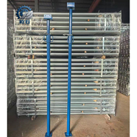 Puntal de Andamio Industrial de Acero Ajustable de Alta Resistencia con Construcción de Acero Galvanizado