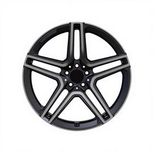 Jantes de voiture de rechange de 18 pouces en alliage forgé par flux, 5*114.3 PCD ET45, surface noire, pour véhicules de tourisme - Product Image 2