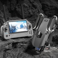 Drone AE60ultra S880 Pro Max GPS, portée de 10 km, évitement d'obstacles laser à 360°, caméra 4K, pliable pour les aventures en plein air