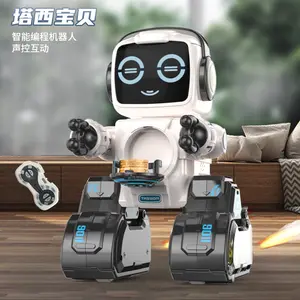 Trẻ Em Thông Minh Điện Tử Hình Người Robot Đồ Chơi Thông Minh B/O Sáu Móng Vuốt Đi Bộ Cơ Khí Nhảy Múa Robot Với Âm Nhạc Ánh Sáng