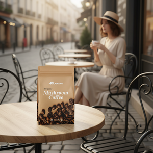 Café Instantáneo Orgánico <span class=keywords><strong>de</strong></span> Marca Privada <span class=keywords><strong>con</strong></span> 10 Superalimentos, 793g, Mezcla <span class=keywords><strong>de</strong></span> Café Arábica a Granel para Bienestar, Venta al Por Mayor - Product Image 4