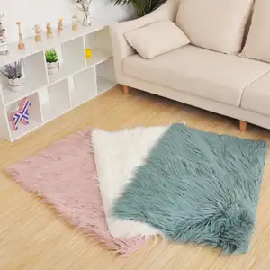 Wholesale modern fashion faux fur carpets rugs alfombras shaggy kids mats high quality carpets and rug