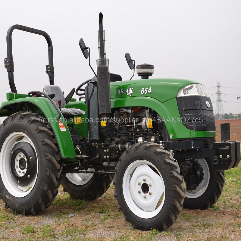 60HP 4W трактор сельскохозяйственный трактор колесный