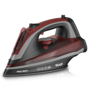 RAF 2600W Iron Ceramic Soleplate Vertical Steaming <b>Thermostat</b> <b>Control</b> Continuous for Effortless Ironing Iron Station RAF 2 - Product Image 4