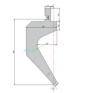 高精度耐磨压弯机制动成型模具定制弯曲模具