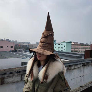 Nouvel Arrivage Hallowmas Atmosphère Dressing Hat Fashion Peaked Witch Hat Cosplay Prop Chapeau décoratif - Product Image 1