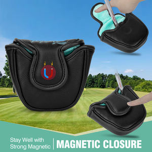 Nouvelles housses de putter magnétiques au design personnalisé, housses de clubs de golf magnétiques, housses de mallet de golf magnétiques - Product Image 2
