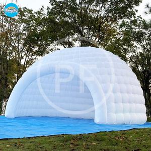 เต็นท์โดมทรงโดมเป่าลมแบบพกพาสำหรับงานแสดงสินค้างานโฆษณาตามสั่ง - Product Image 6