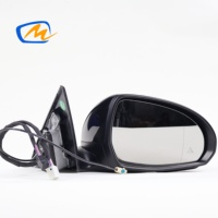Vente directe usine – Rétroviseur latéral chauffant et pliable entièrement équipé pour Mercedes-Benz W206 C260, sans peinture requise